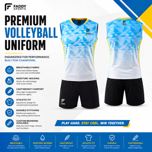 Uniforme de Voleibol Sublimado Personalizado Profesional para Hombre, Conjunto de Camiseta sin Mangas y Pantalones Cortos, Ropa Deportiva Transpirable para Equipo - Product Image 5