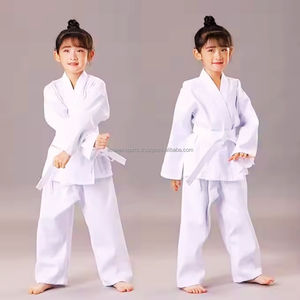 Arts martiaux personnalisés de haute qualité pour enfants portent des costumes de pratique durables de karaté Taekwondo Jiu Jitsu brésilien Jiu Jitsu Gi lavés - Product Image 1