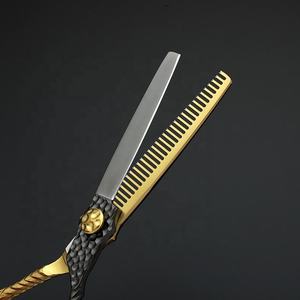 Ciseaux de coiffure 6'' en acier inoxydable JP, ensemble de ciseaux de barbier professionnels pour la coupe de cheveux, avec sac inclus - Product Image 1