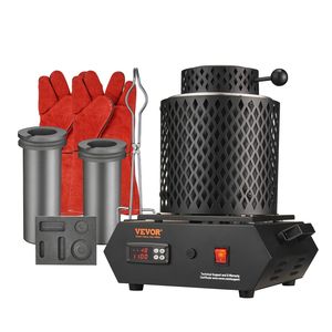 Forno Elettrico Digitale per Fusione Oro 1350W, 1150°C, Forno Industriale da 1kg - Product Image 1