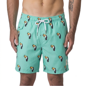 Premium Style Men's Regular Fit Mid Waist Shorts Anti UV Comfortable Soft Fabric men's Leisure Wear Shorts At Low MOQ - Product Image 1