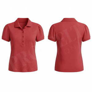 Polo ajusté sur mesure à manches courtes, respirant, confortable, élégant, avec logo personnalisé imprimé - Product Image 5