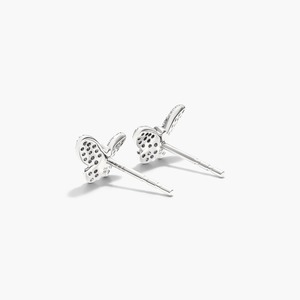 Luxury 925 Sterling <b>Silver</b> Moissanite Diamond <b>Stud</b> Earrings Round Cut Shiny Sparkle Fine Jewelry Earrings Elegant Gift for Women - Product Image 6