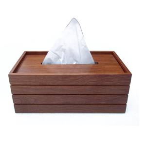 Boîte à mouchoirs en bois finition personnalisée, design écologique et magnifique, décoration intérieure classique, accent de comptoir, à prix incroyable - Product Image 1