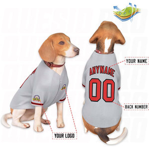 Vêtements d'été pour chien : Maillot de basket-ball pour chien, Gilet de sport, T-shirt, Maillot de baseball moderne uni personnalisé, Vêtements légers pour chien - Product Image 3