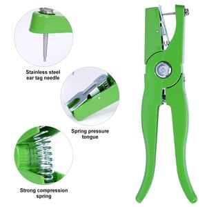 แท็กหูหมูแบบกลม หมายเลข 001-100 สำหรับปศุสัตว์ แกะ กระต่าย พร้อมคีมติดแท็ก ป้องกันหลุด สำหรับสัตว์เลี้ยง - Product Image 4