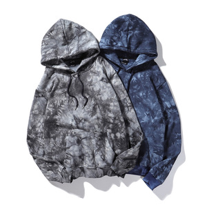 Sudadera con Capucha OEM de Invierno, con Lavado Ácido Degradado, Resistente al Viento, con Logotipo Frontal, Color Sólido, Poliéster y Algodón de Alta Calidad, Unisex - Product Image 1