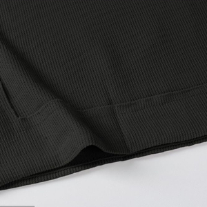Pantalon décontracté taille haute de haute qualité pour femme, couleur unie, services OEM, streetwear pour femme, coupe ample, pantalon baggy pour femme - Product Image 5