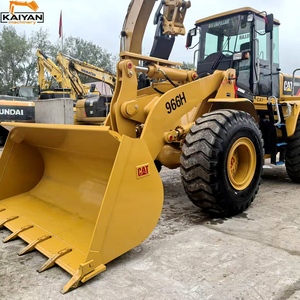 Used <b>CAT</b> 966H <b>Wheel</b> Loader Construction Front Bucket Earthmoving Machine - Product Image 6