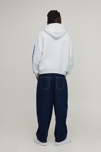 Sweat-shirt à capuche personnalisé pour homme OEM DTF, imprimé avec un motif graphique, streetwear décontracté à manches longues pour homme - Product Image 5