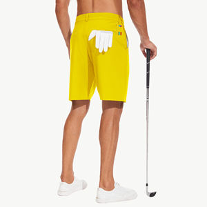 Shorts de golf personnalisés pour hommes, décontractés, extensibles dans 4 directions, à devant plat, légers, pour la gym et l'entraînement, séchage rapide, avec poches - Product Image 2