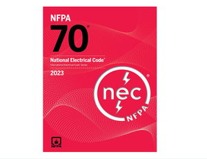 Código Eléctrico Nacional NFPA 70 2023 |   Encuadernado en espiral |   Libro de Referencia de Códigos Eléctricos |   Distribuidor Mayorista - Product Image 1