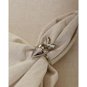 Hollow <b>Rabbit</b> Shape Napkin Rings Easter Decoration Tableware Casted Metal Napkin Ring For Novelty <b>Gift</b> Ideas Affordable Price - Product Image 6