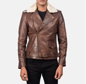 Blousons en cuir unisexes légers à col montant, design hiver, nouveau style, mode urbaine, vente en gros - Product Image 1