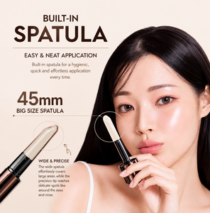 MAKEHEAL One PL Foundation 28g SPF20 PA++ Stick Spatula Semi-Matte Couvrance Modulable 4 Teintes Maquillage Visage K-Beauty - Product Image 5