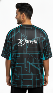 Camiseta Premium Extra Grande Sublimada para Hombre, Ropa Urbana Moderna, Informal, Holgada y a la Moda - Product Image 2