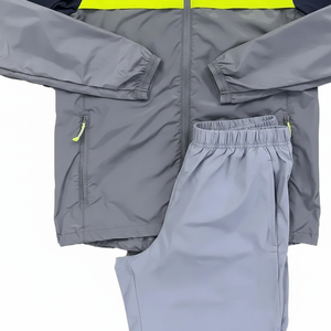 2026 Sustainable <b>Lightweight</b> Printed TrackSuit Breathable Nylon Zip Windbreaker <b>Jacket</b> Shorts Crinkle 2pc Streetwear <b>Running</b> Set - Product Image 6