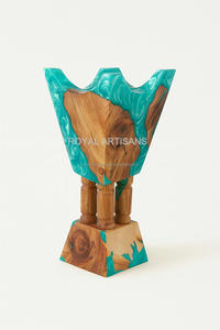 Quemador de metal purificador para el hogar árabe/quemador Bakhoor/Dhooni o Dhoop Dani o Dhuni | Diya de mesa de latón de Royal Artisans - Product Image 4