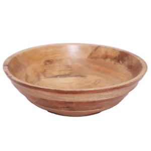 ชามไม้ตกแต่งทำมือ รุ่น SB-012 |   ของตกแต่งบ้านจากไม้ธรรมชาติ - Product Image 1