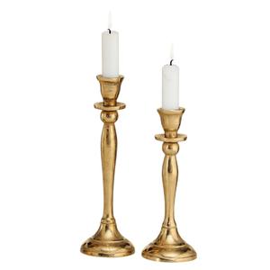 Candelabro de metal y latón hecho a mano con acabado en oro antiguo, portavelas decorativo para decoración del hogar. - Product Image 4