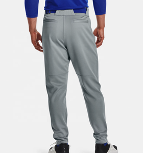 Logo personnalisé en gros sublimé blanc uniforme de baseball pantalon hommes pleine longueur entraînement pantalon de baseball - Product Image 2