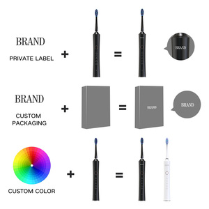 <span class=keywords><strong>Brosse</strong></span> à dents électrique <span class=keywords><strong>sonique</strong></span> vibrante avec charge Type-C, étanche IPX7, poils doux pour hommes, femmes, couples et étudiants - Product Image 6