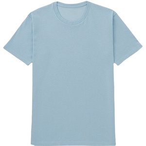 Meilleur prix bon marché T-Shirt pour hommes à manches courtes 100% coton 180GSM couleur unie vierge haute qualité OEM vente en gros Logo personnalisé - Product Image 2
