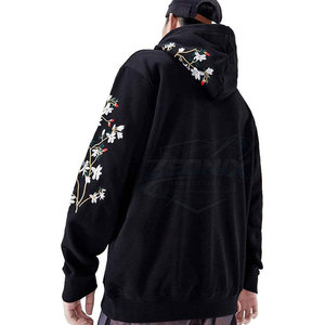 เสื้อฮู้ดดี้ปักลายโลโก้แบบกำหนดเอง สีพื้น ผ้าฝ้าย 100% สำหรับฤดูหนาว ผลิตในปากีสถาน - Product Image 3