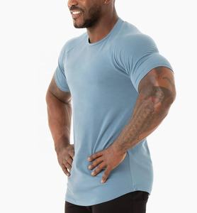 Vente en gros 100% coton T-shirts unis décontractés pour hommes 200 grammes avec impression de logo personnalisé Design vierge et conception de sonnerie - Product Image 6