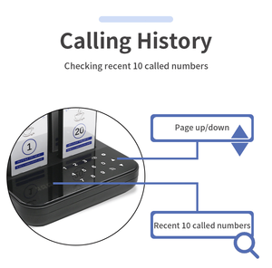Llamador de Largo Alcance de 315mhz 433mhz para Clientes en Restaurantes de Comida Rápida - Product Image 4