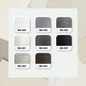 Store à rouleaux double moderne jour et nuit Zebra pour fenêtre française, à double couche avec corde perlée - Product Image 2