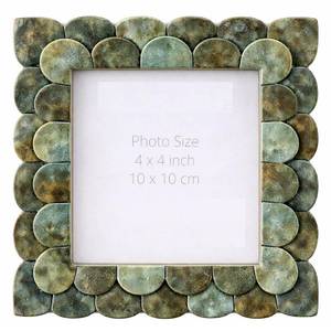 Oval Shape Modern Design Bone Inlay Photo <b>Frame</b> Use for Tabletop Picture Living Room Dining Home Decor Picture Photo <b>Frame</b> - Product Image 5