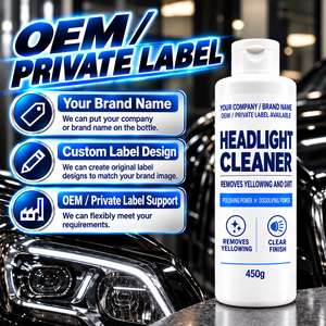 OEM Private Label Car Headlight <b>Glass</b> Cleaner <b>Spray</b> for Streak Free Shine Supply - Product Image 3