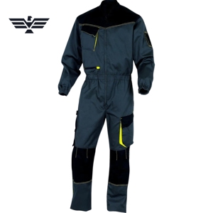 Custom Industrial Nylon Hi Visibility <b>Waterproof</b> Unisex Work Coverall Heavy Duty Mechanic <b>Overall</b> Two Tone Protective Multi - Product Image 2