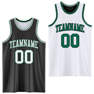 Ensemble de vêtements de sport de basketball pour hommes, uniforme de basketball personnalisé, nouveau, réversible, respirant, en polyester, taille plus, respirant - Product Image 6