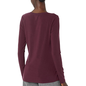 Camiseta Básica para Mujer, Informal para el Día a Día, Cuello Redondo de Algodón Suave, Manga Corta, Ligera, Transpirable, Ecológica, Deportiva y Cómoda - Product Image 2