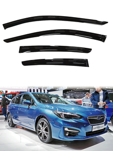 แผ่นบังแดดกันฝนอะคริลิคสำหรับรถยนต์ซูบารุ อิมเพรสซ่า แฮทช์แบ็ค ปี 2017-2023 พร้อมเทปกาวสองหน้า - Product Image 2