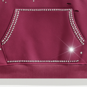 ผู้ผลิตเสื้อฮู้ดดี้ผ้าฟลีซถักแบบมีซับในทรงโอเวอร์ไซส์สำหรับผู้ชาย แบบหนา ซักสเปรย์สไตล์วินเทจ ผลิตตามแบบ OEM สำหรับฤดูหนาว - Product Image 4