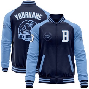 Veste bomber universitaire de baseball pour homme, grande taille, personnalisée, avec manches en chenille brodée de lettres, de haute qualité - Product Image 2