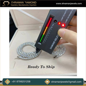 Pulsera de tenis de moissanita VVS de 4 mm y 7 pulgadas personalizada, de plata 925, joyería hip hop, regalo de compromiso, amuleto para fiesta y boda, unisex - Product Image 4