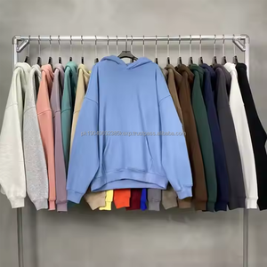 Sudadera con capucha de peso pesado de alta calidad con logotipo personalizado 100% algodón Puff estampado American Streetwear sudaderas con capucha y sudaderas para hombres - Product Image 5