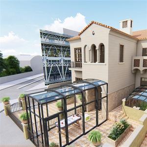 Invernadero de Cristal para las 4 Estaciones, Invernadero Portátil Resistente para Piscinas Elevadas, Cerramientos para Patio - Product Image 4