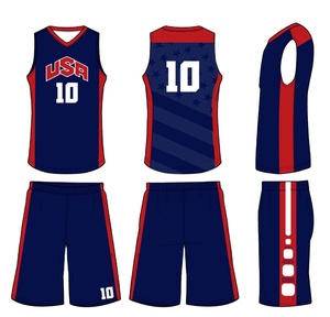 Basketball Jersey and Shorts Wholesale custom sublimation print Fully Sublimation - Product Image 2