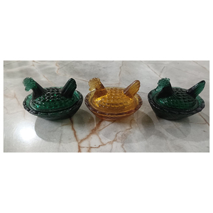 Figurine décorative de coq en verre design pour accessoires de maison, aménagement intérieur et cadeaux - Product Image 3