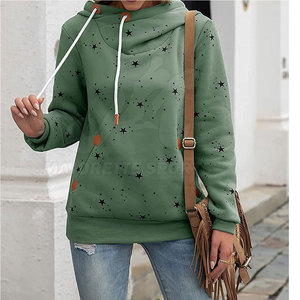 Sweat-shirts à capuche pour femmes de haute qualité, au design tendance, style streetwear, coupe ample, style hip-hop - Product Image 4