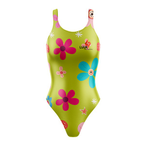 Traje de Baño Profesional Sublimado de Una Pieza para Mujer, Transpirable, para Playa, de Alto Rendimiento, OEM - Product Image 2