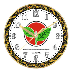 Horloge murale promotionnelle édition Inde avec impression personnalisée pour la rentrée scolaire – Symbole national - Product Image 4