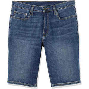 Hot <b>Sale</b> Custom Made Jeans Shorts Light <b>Weight</b> Breathable Men Streetwear Jeans Shorts <b>For</b> Adult - Product Image 1