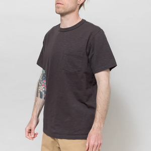 T-shirts pour hommes de haute qualité avec logo personnalisé imprimé, 100% coton, manches courtes, style décontracté élégant, séchage rapide, respirant, tissu 180g, vente en gros - Product Image 2
