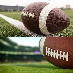 Ballon de football américain de taille officielle, cuir synthétique de qualité supérieure, ballon d'entraînement et de jeu pour une utilisation en extérieur et en intérieur - Product Image 3